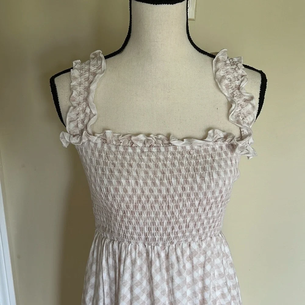 Altar'd States Smocked Maxi Dress